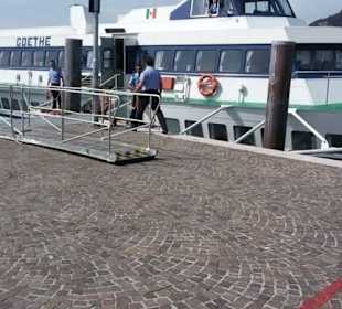 Schiffe von einer Stadt zur nächsten