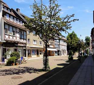 Die Lange Straße in der Altstadt von Uslar