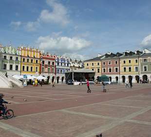Rynek - widok na kamienice