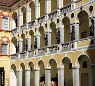 Blick in den Renaissancehof der Hofburg