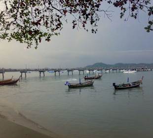 Blick vom Restaurant