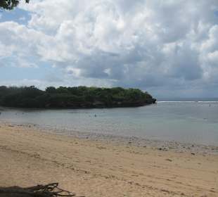 Ausblick vom zweiten Strandabschnitt aus