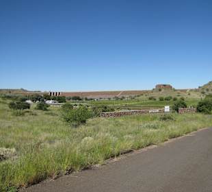 Staumauer des Hardab Damm