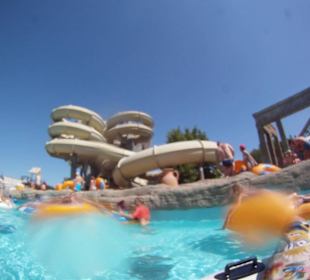 Eine der wenigen rutschen