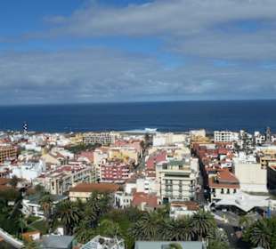 Taoro-Park – Blick auf Puerto de la Cruz