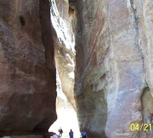 Sikh kurz vor Felsenstadt