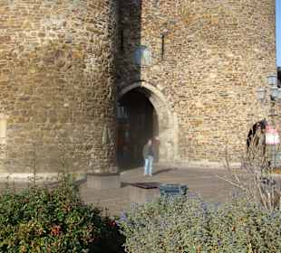 Imposante Stadtmauer