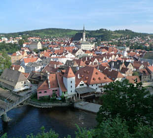 Вид на город сверху