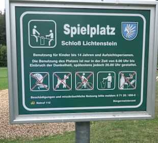 Spielplatz Schloss Lichtenstein