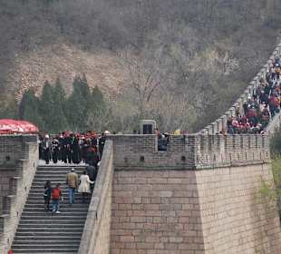 Die Mauer in östlicher Richtung