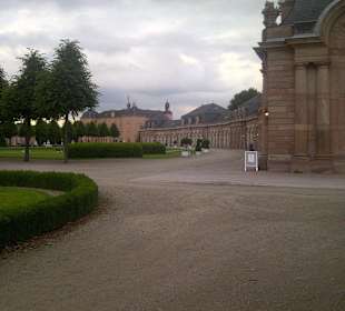 Seitliche Schlossansicht