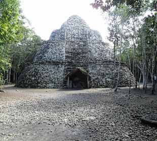 Resti archeologici a Coba
