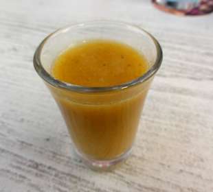 Heißes Süppchen als Gruß der Küche