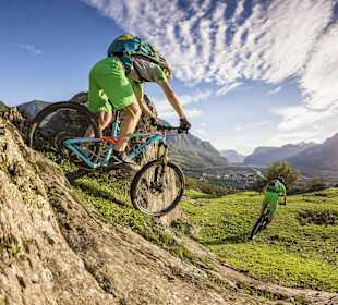 Biken in Tramin