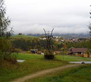 Großer Pfahl "Seil- und Schienenbahn