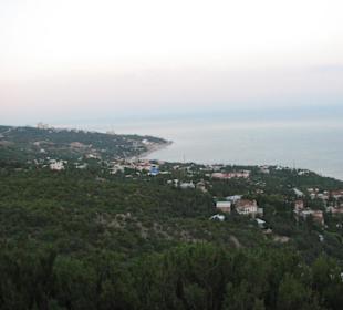 Ай-Петри,вид на Ялту