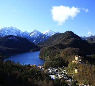 Hohenschwangau mit dem Alpsee