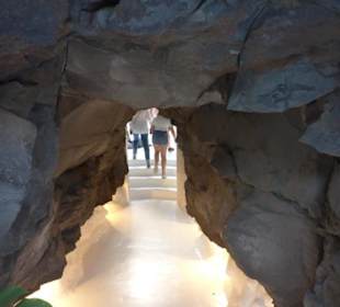 Durchgang zun den Wohnräumen