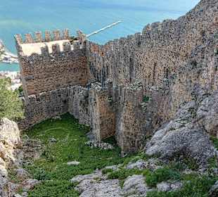 Alanya , Burg , Seilbahn , Strand