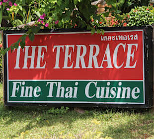 Außenansicht des Restaurants "The Terrace"