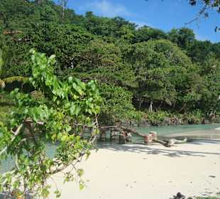 Am Ende der Playa Rincon