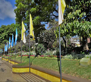 Impressionen aus dem Stadtpark von Funchal
