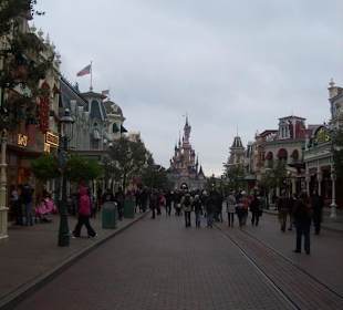 Blick von der Main Street