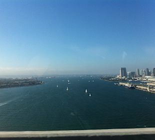 Fahrt über die Coronado Bridge, San Diego