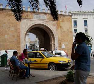 In de Nähe Eingang Medina Tunis
