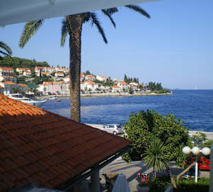 Aussicht auf Korcula und das offene Meer