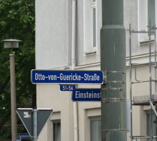 Blick Hasselbachplatz zur Otto-von-Guericke-Str.