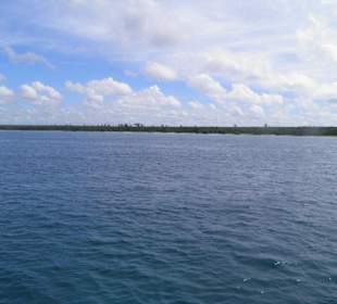 Ausblick vom Katamaran