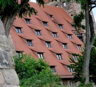 Dach bei der Kaiserburg