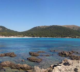 Panoramablick Cala Agulla