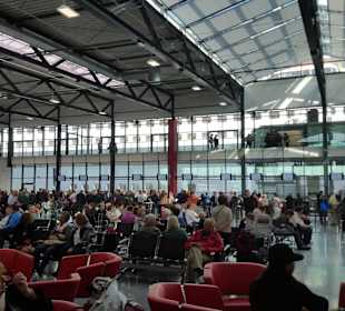 Terminal Steinwerder vor der Einschiffung