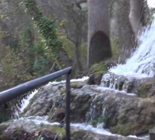 Aussenbereich - Wasserfall