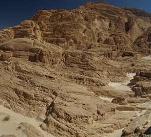 Panoramablick auf den Small Coloured Canyon