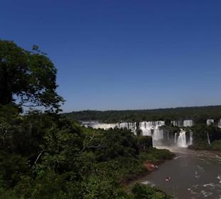 Wasserfälle von Iguazu. Ein Weltwunder