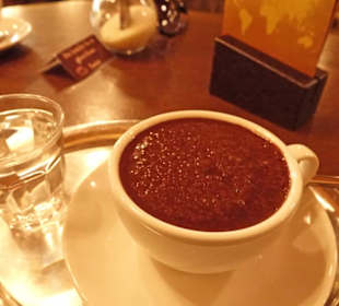 Dickfüssige Trinkschokolade