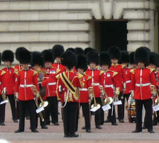 Wachenablösung im Buckinghampalace