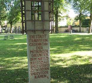 Beim Stadtpark zwischen Bahnhof und Stadtzentrum