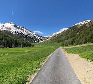 Wandern Malles Venosta / Mals