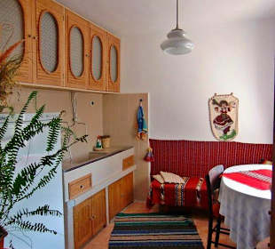 Küche im Haus von Oma Radka