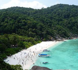 Vom Aussichtspunkt auf Insel Nr. 8