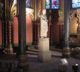 Untere Palastkapelle: der heilige Ludwig IX