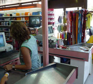 Einer der vielen Supermärkte