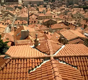 Widok z murów dubrownika