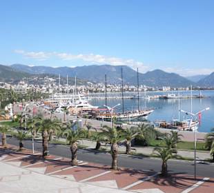 Hafen von Alanya Januar 2011