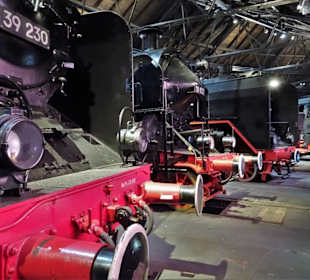 Lokomotiven des Museums im Ringlokschuppen