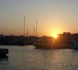 Sonnenuntergang am Roten Meer